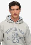 Худи Superdry & Co ATHLETIC ESSENTIALS, Cadet Grey Marl/Light Grey - фото 3