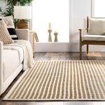 Ковер nuLOOM, 122 x 183 см, Margie Striped Grass, Ivory - фото 7