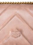 PINKO мини-сумка Love DC Vitello, розовый - фото 4