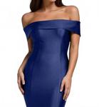 Платье Valencia в темно-синем цвете Amelia Couture - фото 2