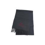 Шарф с логотипом Vivienne Westwood, темно-серый - фото