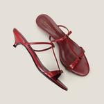 SHOEMAKER QUEEN Женские слайдеры черные, цвет Black - фото 11