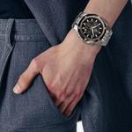 CASIO Часы EDIFICE Collection Quartz Movement Stainless Steel Strap Watch Men's Watch Black Dial, Black Dial - фото 5