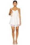 Мини-платье Shae от For Love & Lemons, white - фото
