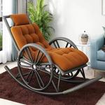 FANCYCHIC Кресло-качалка из ротанга, двухцветное, №4 - фото 3