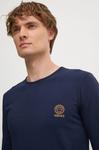 Лонгслив Versace, темно-синий - фото 4