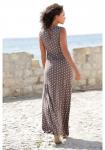 Женское платье макси в горошек LASCANA, мультиколор - фото 2