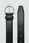 Ремень Mango Belt, Black - фото 2
