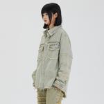 Джинсовая куртка унисекс Xinyinsu, черный - фото 16