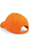 Простая оригинальная бейсболка с 5 панелями Beechfield, оранжевый - фото 2