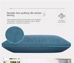 UOHLCX Подушка хлопковая для сна и шеи - фото 4