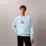 Свитшот мужской Calvin Klein, синий - фото 7