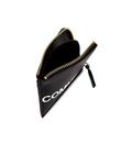 Огромный кошелек с логотипом Comme Des Garcons, черный - фото 4