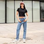 Женские джинсы Calvin Klein, цвет 1AA - Denim Light Blue - фото 3