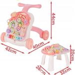 Malplay, Интерактивный образовательный стол Push Walker 5 в 1 - фото 5