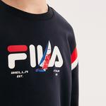 Детская толстовка FILA KIDS, синий - фото 8