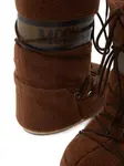 Сапоги из овчины Moon Boot, коричневый - фото 4