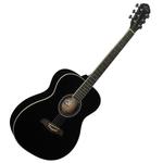 Акустическая гитара Oscar Schmidt OAB Auditorium Size Acoustic Guitar, Black - фото 3