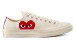 Кроссовки Converse Chuck 70 Plus Canvas унисекс, White/Red - фото 2