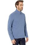 Свитер Johnston & Murphy Reversible 1/4 Zip, цвет Blue/Gray - фото 3