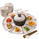 Ceramic Plate Combination KAWASIMAYA, синий - фото