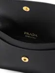 Кардхолдер с логотипом Prada, черный - фото 3