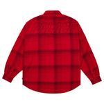 Рубашка Palace Brushed Flannel Drop Shoulder Shirt, Red - фото 2