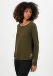 Топ Marc O'Polo DENIM Long sleeved top, Slate Green/Dark Green - фото 4