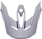 Детский шлем FOX v3 solid с козырьком, White - фото