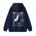 Свитшот унисекс VniVerseVClub, темно-синий (с флисовой подкладкой) - фото 8