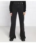 Джинсы Flare fit Twin-Set, черный - фото