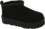 UGG girls K Classic Ultra Mini Platform, Black - фото