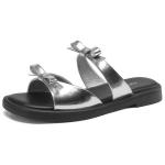 Шлепанцы женские Agsdon, серебряный - фото 2