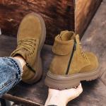 Мужские ботинки Cahhrrn X Martin Boot Men Beige Weishibangwei - фото 6