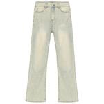 Джинсы унисекс Xinyinsu, желтый - фото