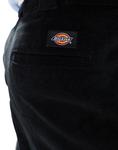 Брюки вельветовые с плоским передом черного цвета Dickies - фото 5