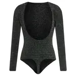 Тонкое ночное боди Hugo, черный - фото 4