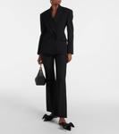 Атласные мюли Un Château Bow Valentino Garavani, черный - фото 2