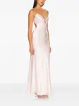 Длинное вечернее платье с открытой спиной BEC + BRIDGE, розовый - фото 2