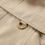 Пальто женское Burberry Double-breasted, светло-коричневый - фото 7