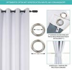 Штора Woltun Birsel, 135x1x175 см, белый - фото 4