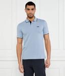 Рубашка поло Slim fit Boss Green, синий - фото