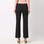 VERSACE Высокие расклешенные брюки, Black - фото 5