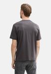 Футболка с принтом KURZARMSHIRT TOM TAILOR, антрацит - фото 3