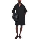 Платье с короткими рукавами женское черное Cos - фото 3