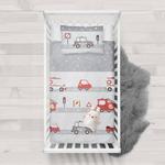 Детское постельное белье полиции Linkhoff, серебряный - фото 2