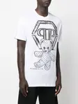 Футболка со стразами Philipp Plein, белый - фото 3