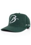 Бейсболка B Script Blackskies, темно-зеленый - фото