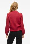 Джемпер VILA VIRIL TURTLE BALLOON, Jester Red/Pink - фото 3