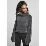 Толстовка Urban Classics Turtleneck Chenille Big, серый - фото